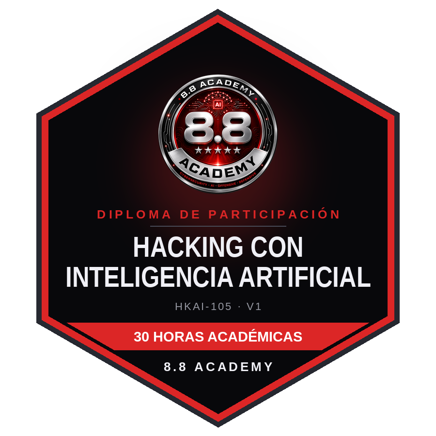 Hacking con Inteligencia Artificial · Diploma de Participación